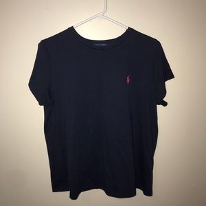 Women’s Ralph Lauren Navy Tee